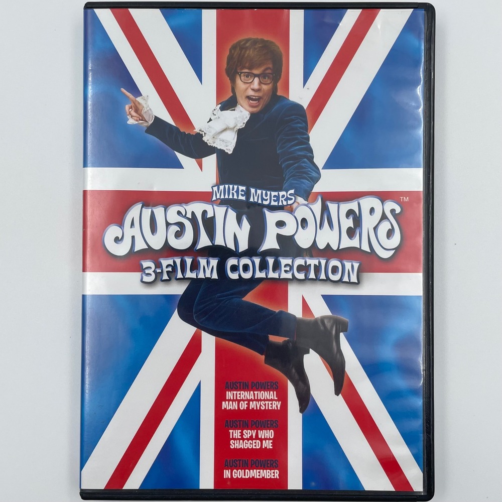 Austin Powers 3-Film Collection DVD Mike Myers Trilogy Widescreen 3000072192